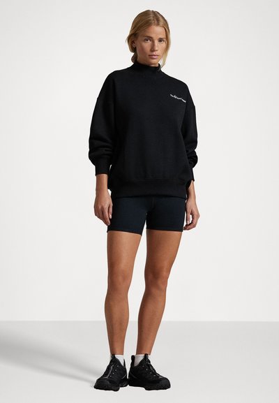 Polo Ralph Lauren LOGO FLEECE MOCKNECK - Sweatshirt - polo black