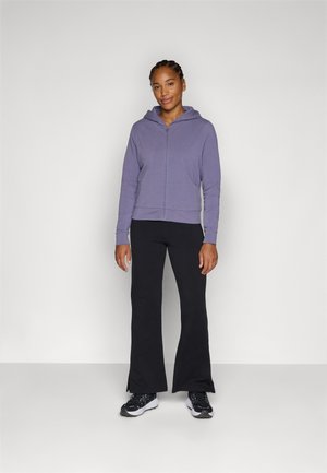 LIGHT STRETCH FULL ZIP SWEATSUIT SET - Tepláková súprava - purple/black