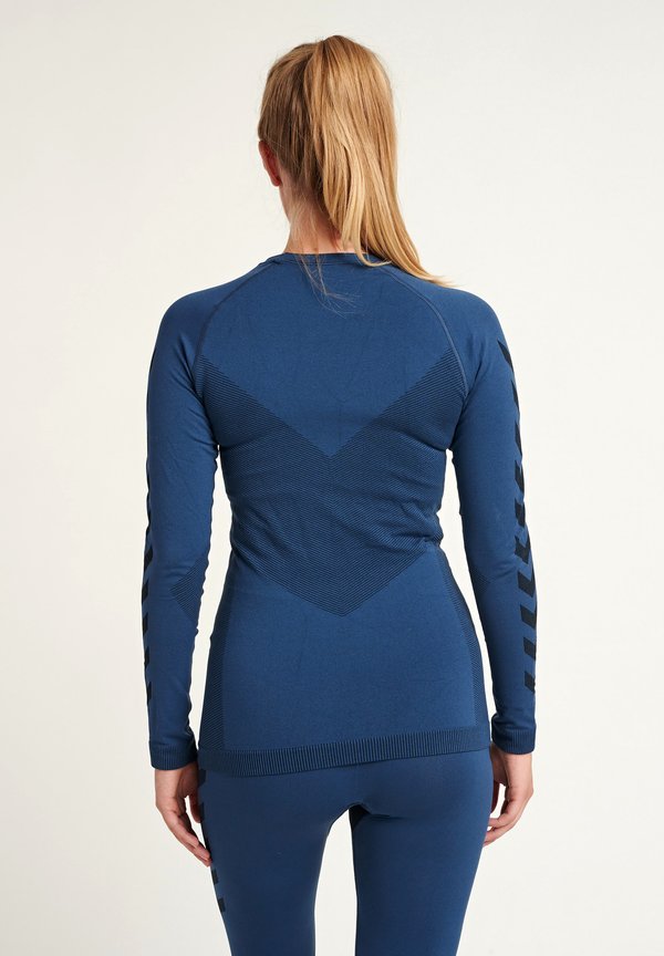 FIRST SEAMLESS - Undershirt - dark denim4