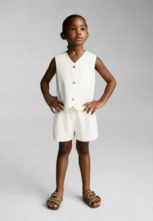 CHARLES - Weste - weiß