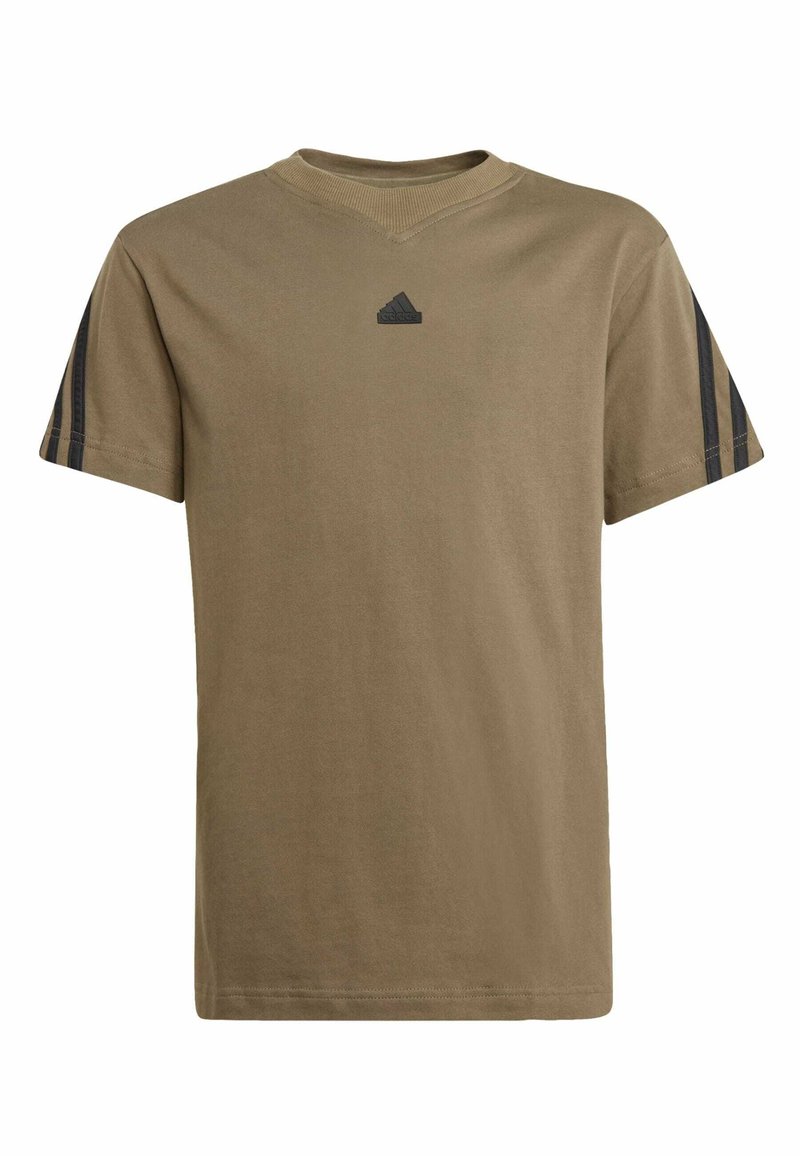 adidas Performance Camiseta estampada - black olive