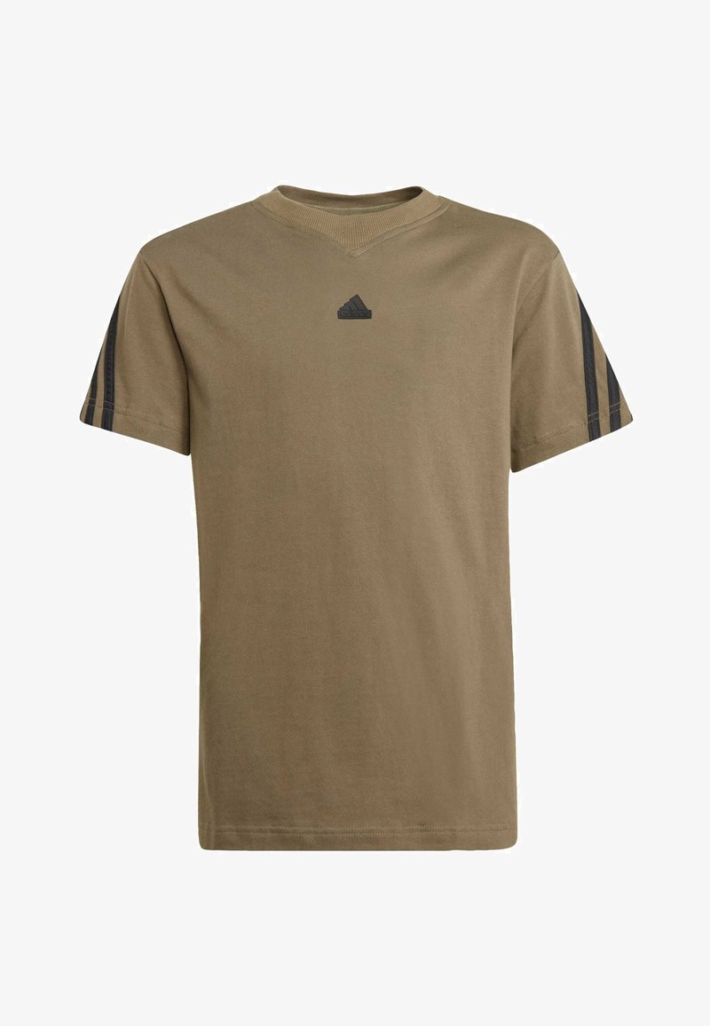 adidas Performance Camiseta estampada - black olive