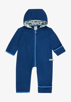 WOLLFLEECE-OVERALL MIT KAPUZE - Overal - ultramarin