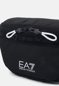 EA7 Emporio Armani TRAIN LOGO SERIES WAISTBAG UNISEX - Bum bag - nero