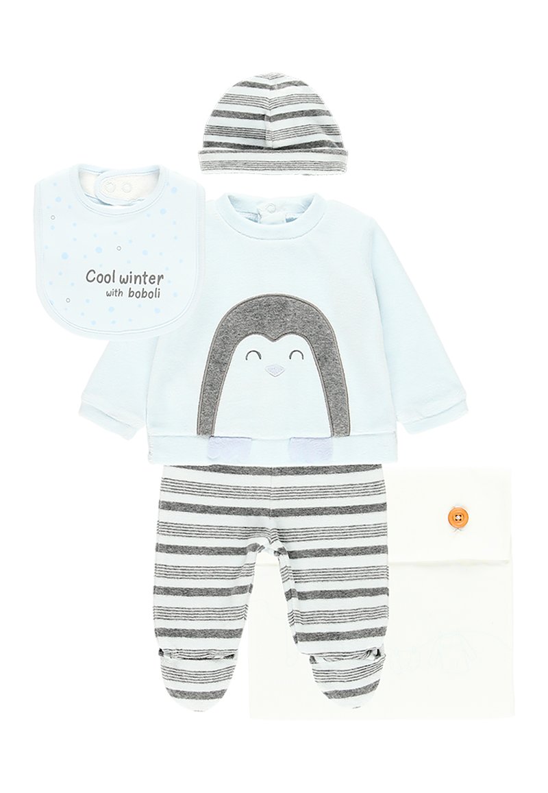 Boboli PACK 4 STÜCKE FÜR BABY Jumper sky blue/light blue Zalando.de