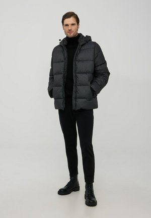 Terranova CAPPUCCIO - Giacca invernale - grigio scuro melange