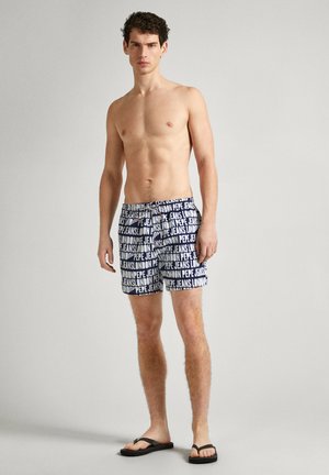 TRUNKS AO LOGO  - Shorts da mare - navy