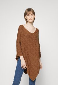 Cream CRIA PONCHO - Capa - brown