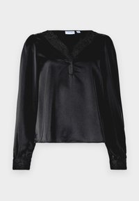 VIVILMA V NECK - Blus - black