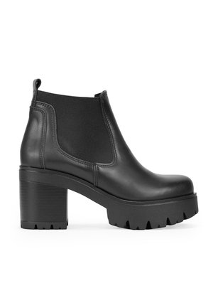 CHELSEA - Botines con plataforma - black