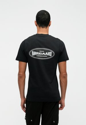 BIG LOGO FRODE TEE - T-Shirt print - black
