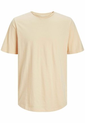 Jack & Jones, EBASHER O-NECK SS - Camiseta básica - apricot ice