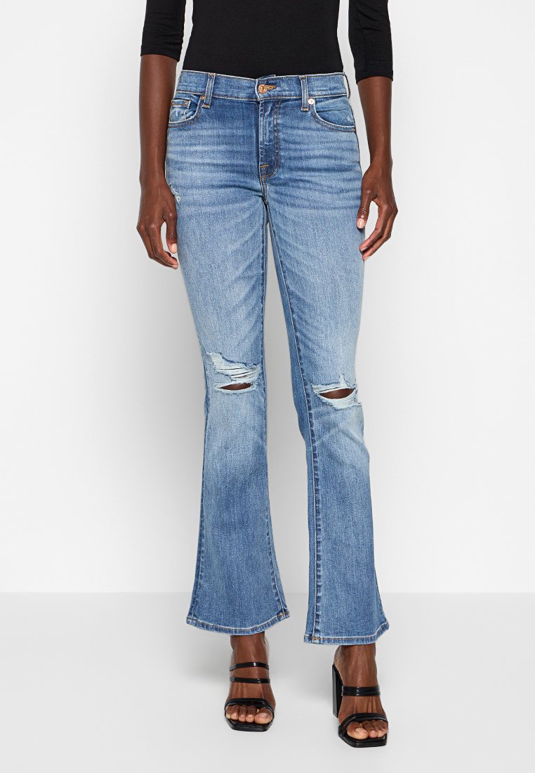 7 For All Mankind Bootcut jeans lichtblauw