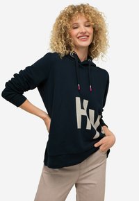 LAURASØN WORDING,  LANGARM - Jersey con capucha - dark blue