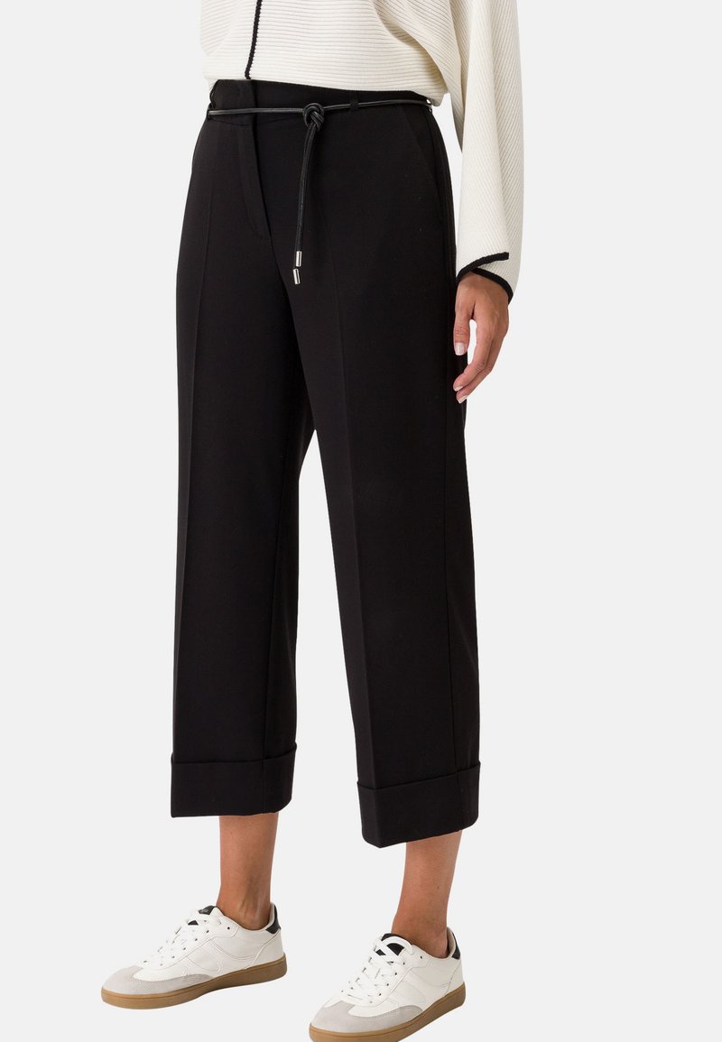 zero WEITES BEIN - Broek - black beauty