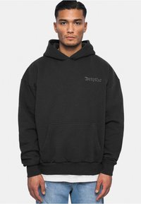 Dropsize HEAVY BROKEN DREAMS - Kapuzenpullover - washed black
