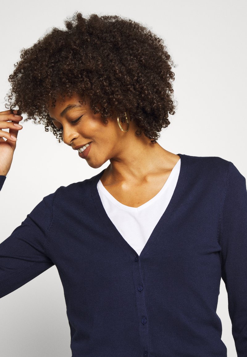 Damen Strickjacken | Anna Field Strickjacke dark blue/dunkelblau - HF21126 Damen Strickjacken | Anna Field Strickjacke dark blue/dunkelblau - HF21126