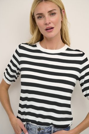 MILO - T-shirts print - chalk/black
