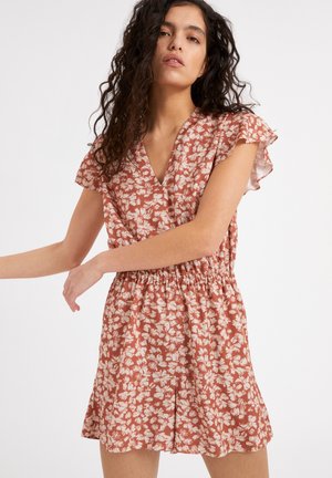 AAILU STRAW FLOWER - Day dress - oatmilk