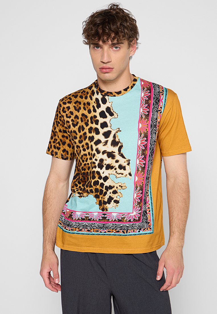 Just Cavalli T-shirt print meerkleurig Just Cavalli T-shirt print meerkleurig