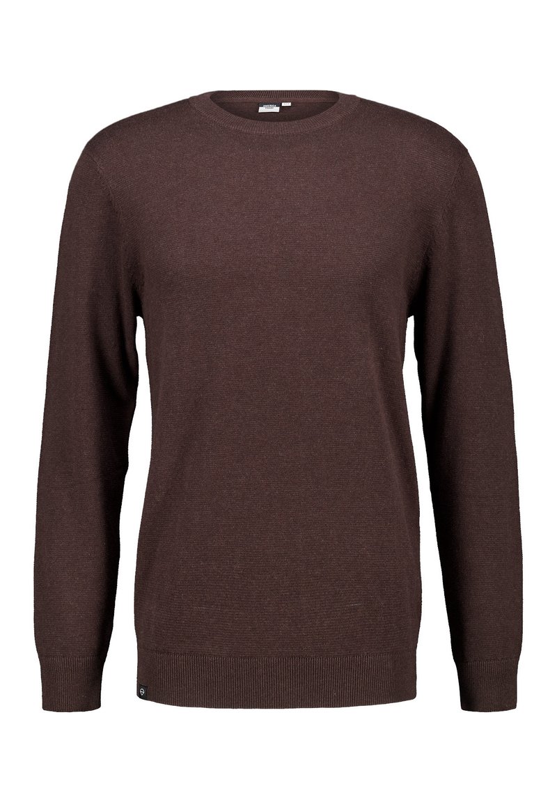 America Today TRUI KEITH - Strickpullover - dark brown