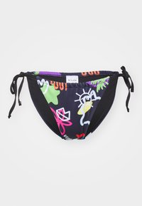 BOTTOMS SCRIBBLES - Bas de bikini - black