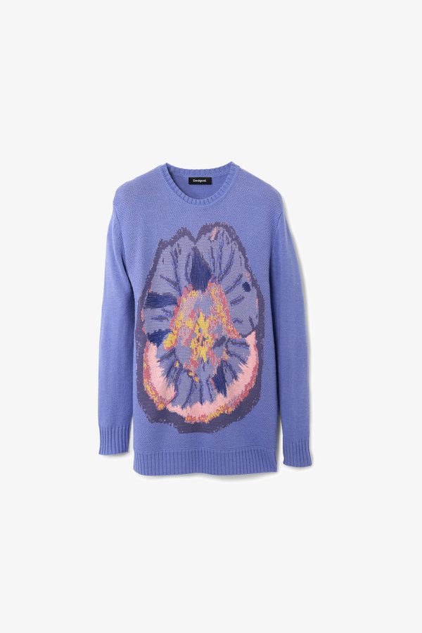 PENSEE LACROIX - Jumper - royal lilac4