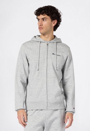 Felpa con zip - grey