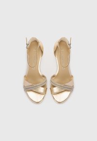 Marco Tozzi Sandales à talons hauts - gold-coloured