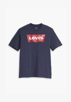 Levi's® Plus, B&T BIG GRAPHIC TEE - T-Shirt print - dress blues