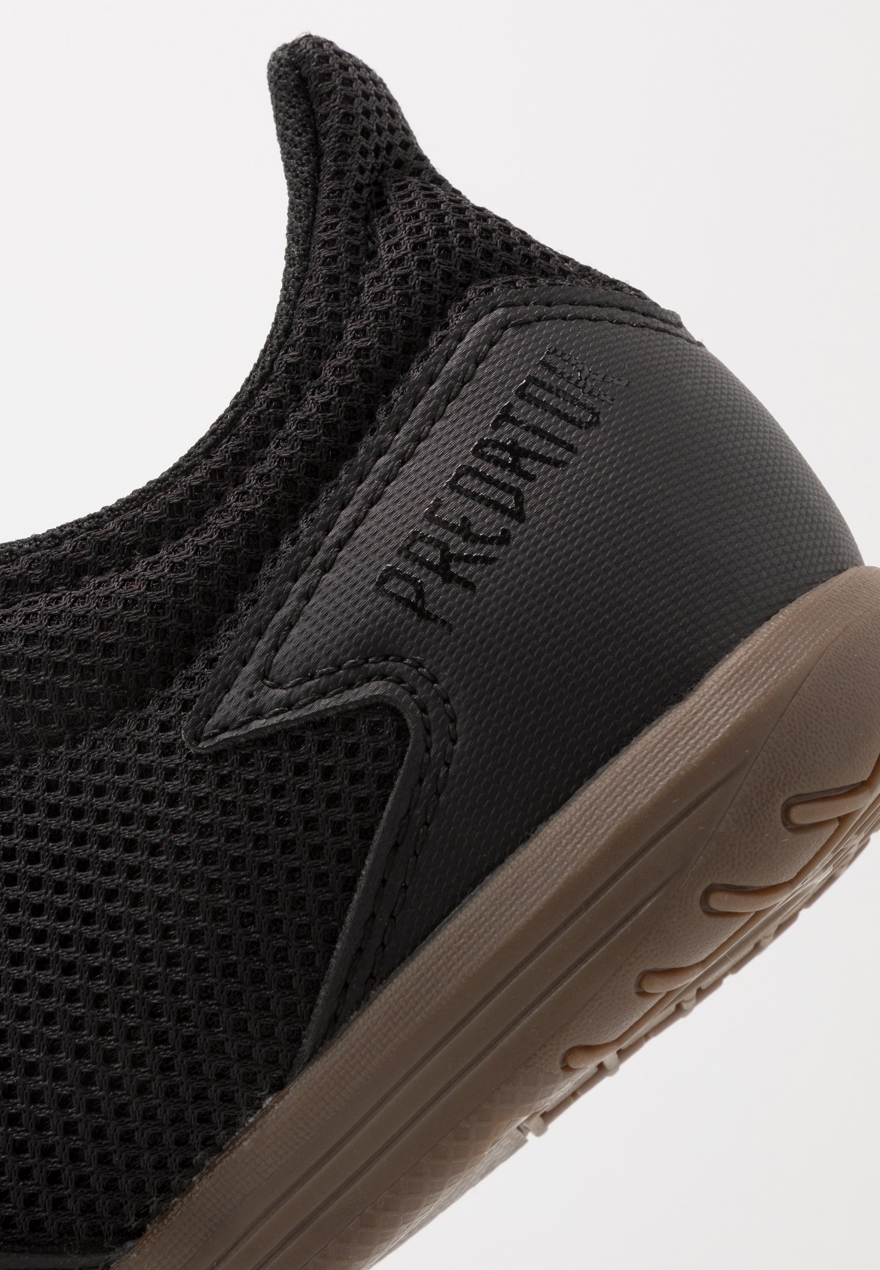 black indoor football boots