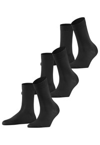 COTTON TOUCH 3-PACK - Zoknik - black