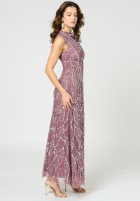 BEAUUT EMBELLISHED SEQUINS - Společenské šaty - mauve