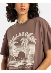 Billabong T-shirt print - brown