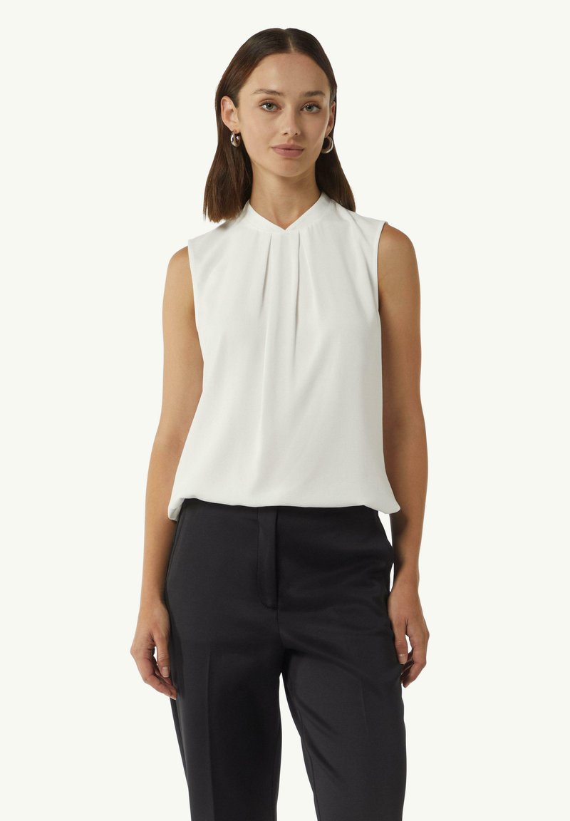 comma Blouse - weiß