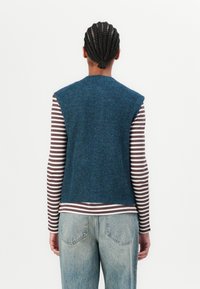 TOM TAILOR DENIM SOFT VEST - Brezrokavnik - dark sea petrol