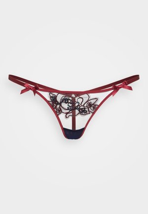 LINDIE TRIXIE - Thong - plum/navy