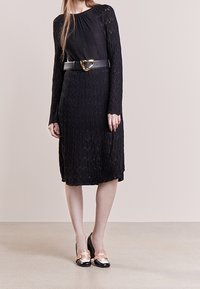 Patrizia Pepe Abito in maglia - black
