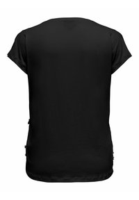 ONLY Carmakoma V-AUSSCHNITT CURVE  - Apdrukāts T-krekls - black