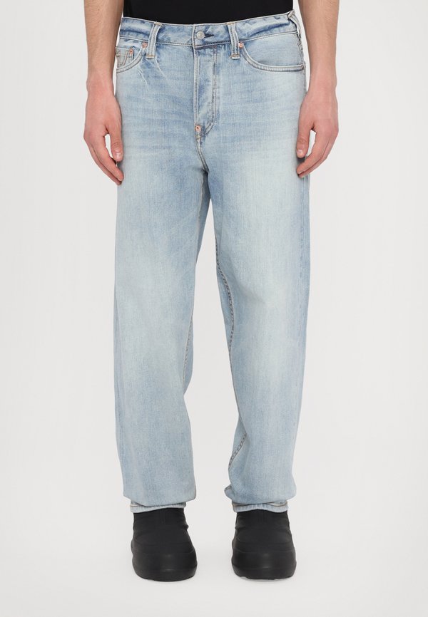 SEVEN POCKET LIGHT TONE WASHED - Straight leg jeans - indigo