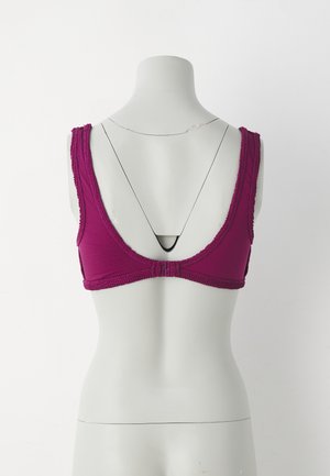 LSCN BY LASCANA TRIANGLE-TOP - Bikinitop - dark berry