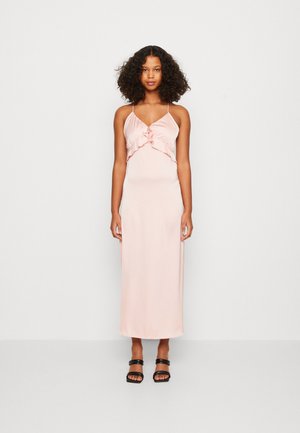 VILA VIFLAY STRAP ANKLE DRESS - Cocktail φόρεμα / Φόρεμα για πάρτι - silver pink