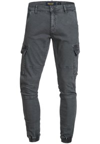AUGUST - Cargo trousers - raven
