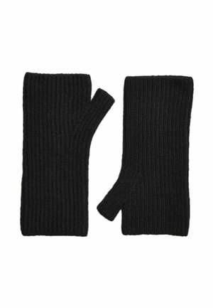 Next, Fingerless gloves - black