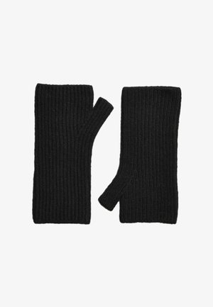 Next, Fingerless gloves - black