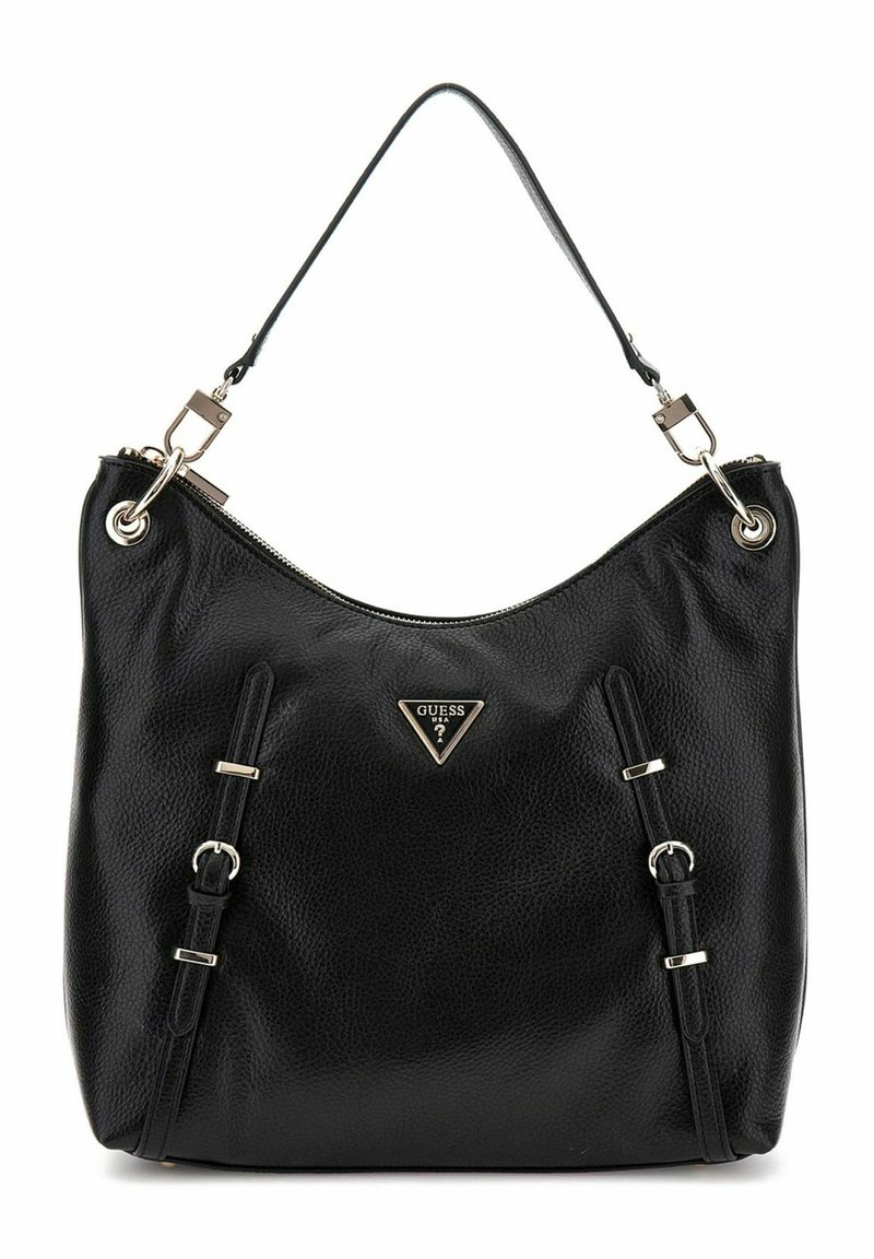 Guess LEVIA LARGE HOBO - Sac à main - black