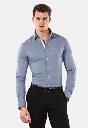 SUPER TAILLIERT STRETCH - Shirt - dunkelblau