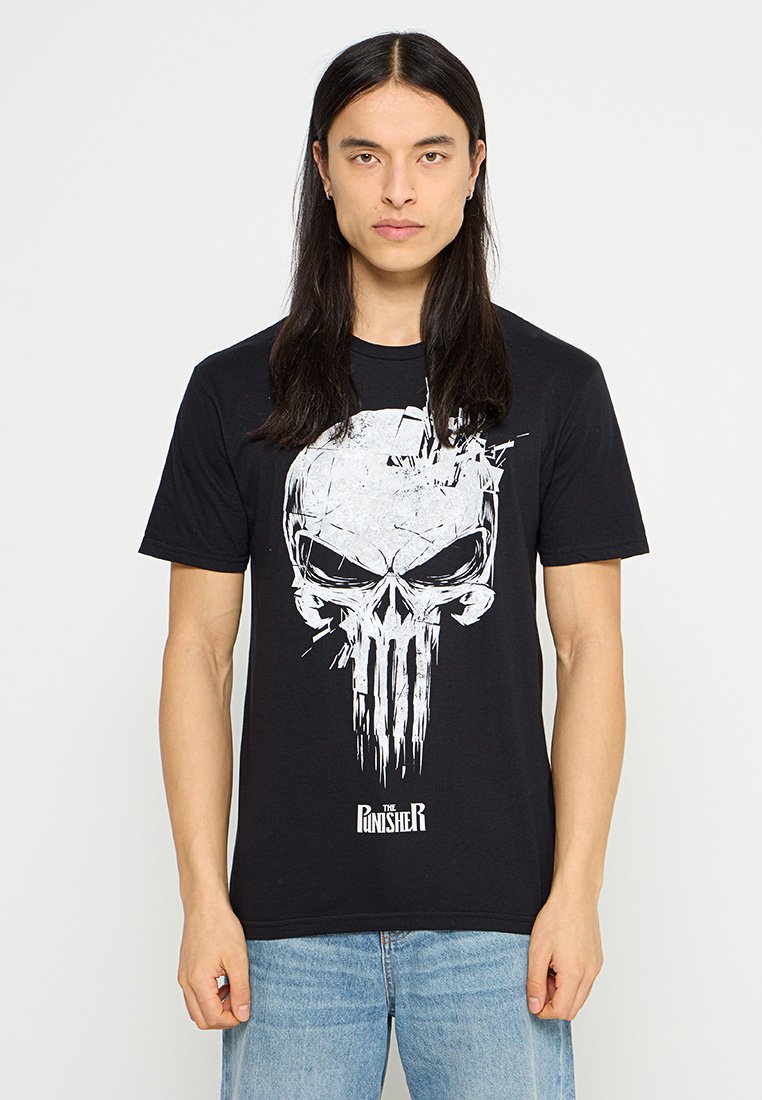 Marvel T-shirt print zwart Marvel T-shirt print zwart