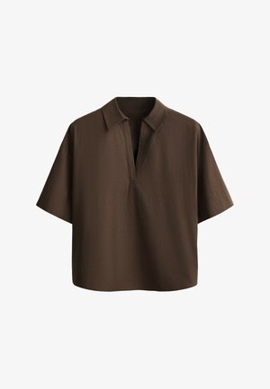 OYSHO, Blúz - mottled light brown