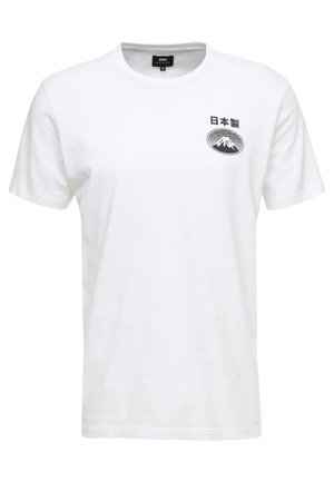 Edwin FUJI SAN  - Print T-shirt - white